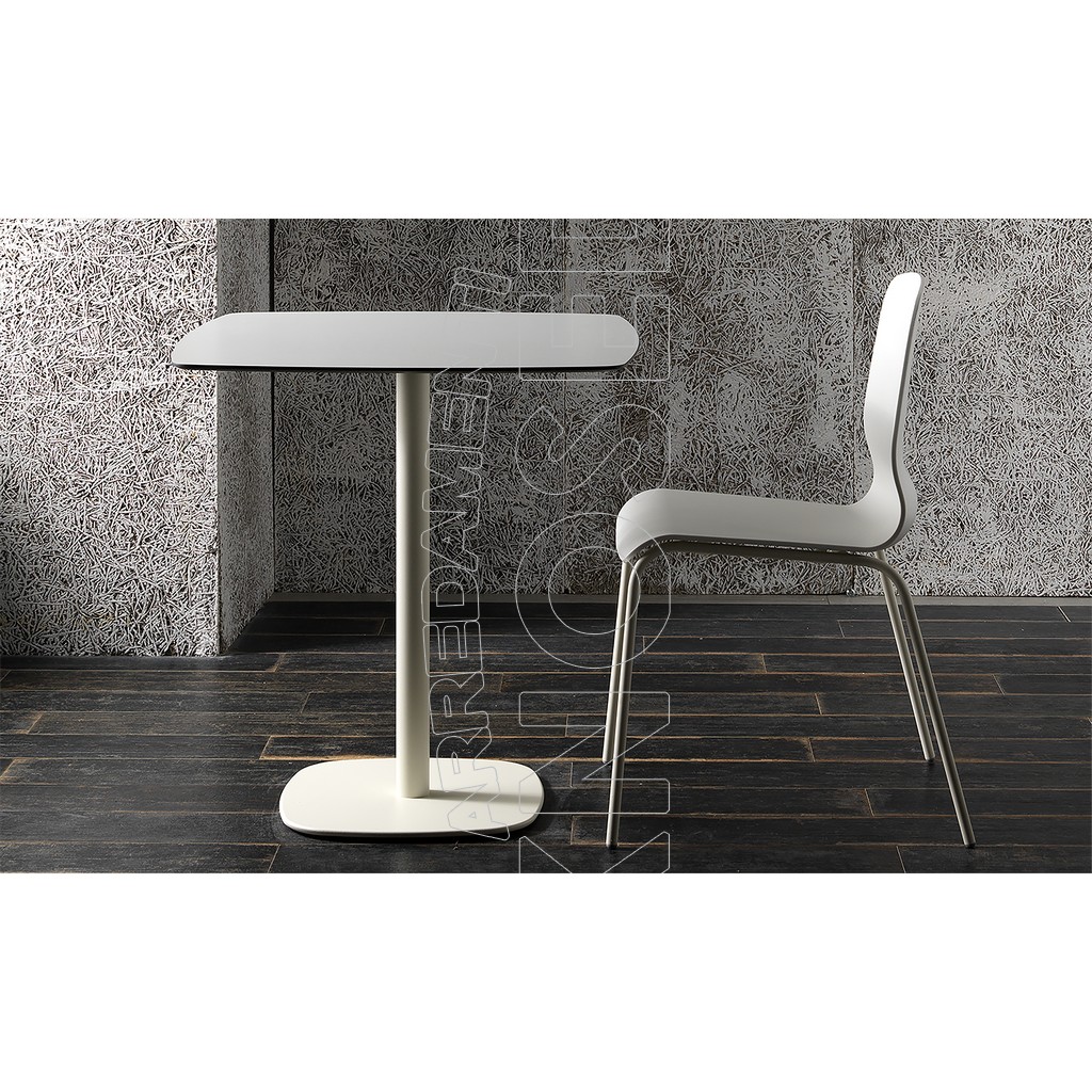 MATTIA 40- Base Tavolo Acciaio - immagine 2