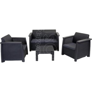 PALO ALTO – Salotto in polipropilene con cuscini