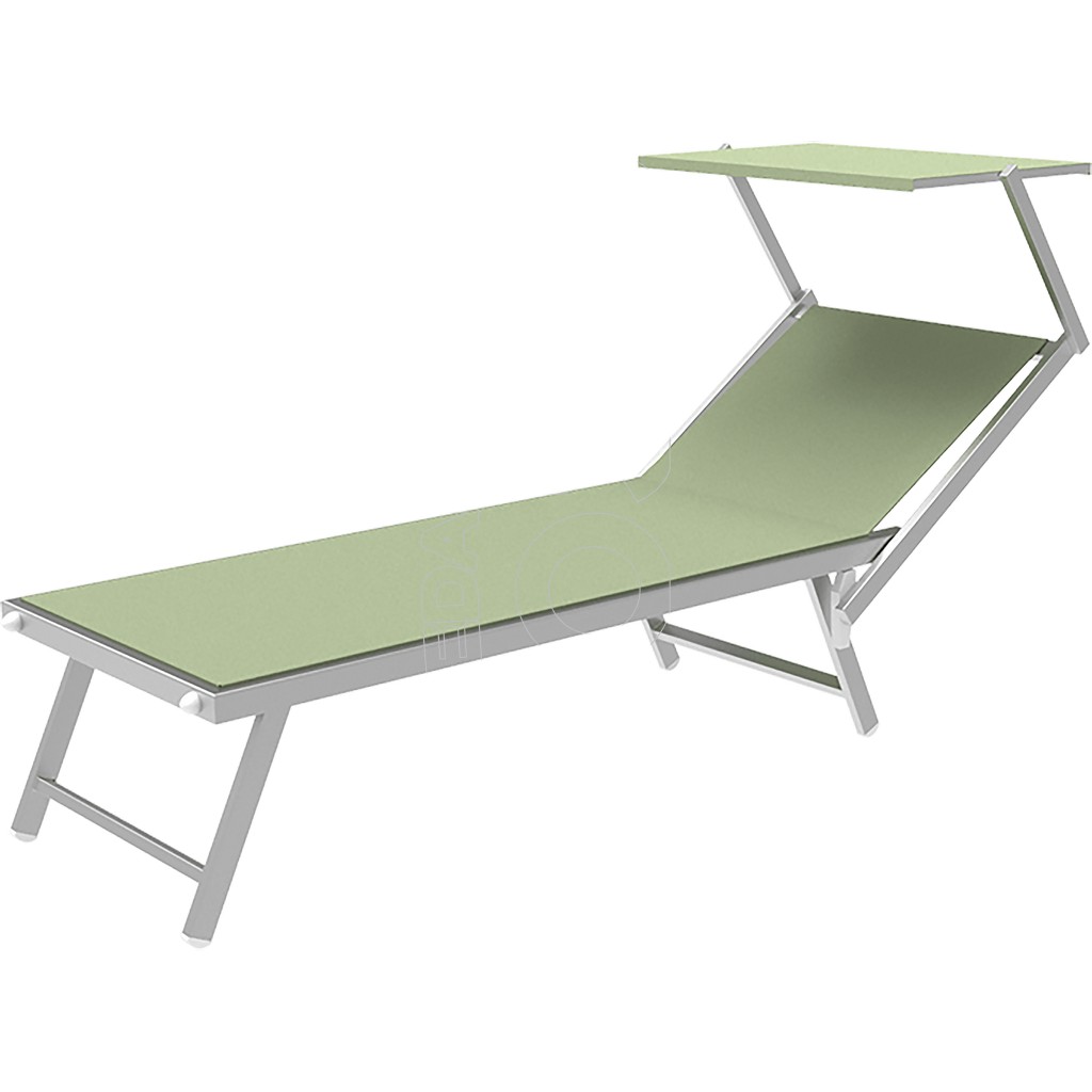 ULISSE - Lettino Alluminio Spiaggia