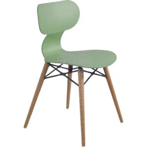 YOKE WOOD – Sedia Polipropilene Rinforzato Fibra Vetro