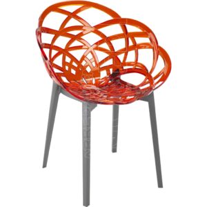 BLOOM- Poltrona Polipropilene e Policarbonato