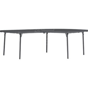 CUSTOM TOP HALF-MOON 254×90 – Tavolo Pieghevole