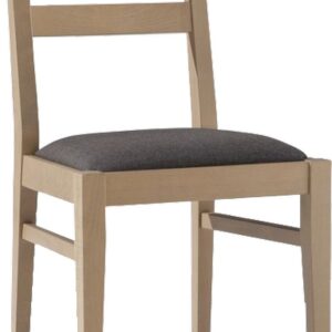 DOMINA – Sedia in legno-Imbottita