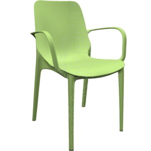 GINEVRA ARM –  Poltroncina Monoblocco Polipropilene Fibra di Vetro