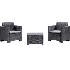 LEIDA 3 – Salotto Rattan Stampato