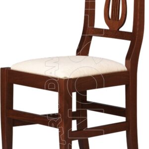 LIRA SI – Sedia Legno-Sedile Imbottito
