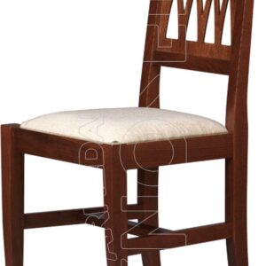 LOLA SI – Sedia Legno-Sedile Imbottito