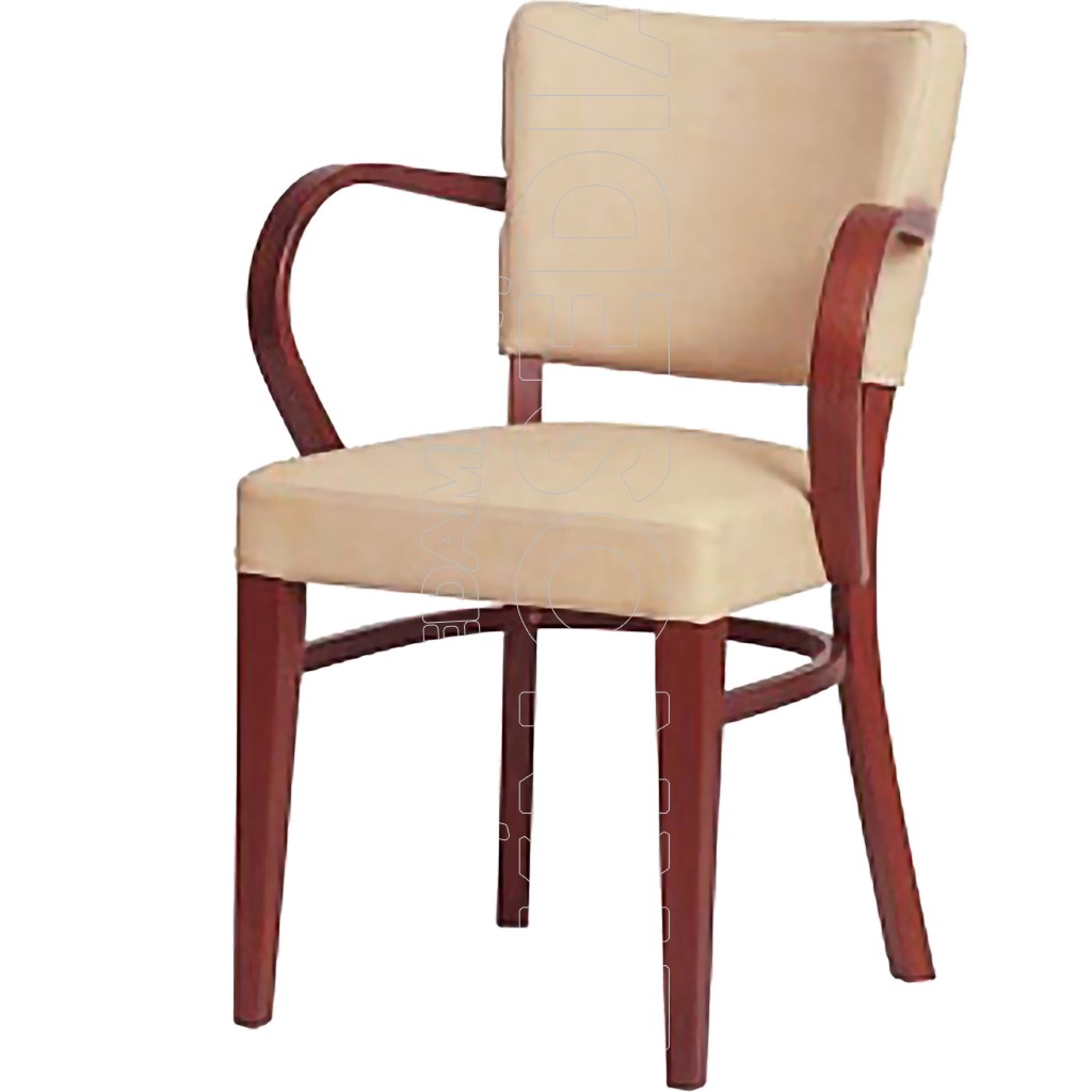 MARSEILLE B - Poltroncina Legno Imbottita