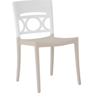 MOON – Sedia Polipropilene fibra di vetro