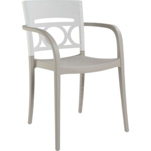 MOON P- Poltrona Polipropilene fibra di vetro