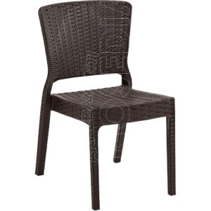 MYTHO – Sedia Polipropilene stampato Rattan