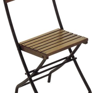 NOA VT – Sedia Metallo Legno Pieghevole