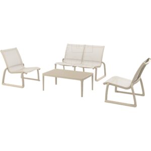 OCEAN SET – Salotto Textilene Polipropilene e Fibra di Vetro