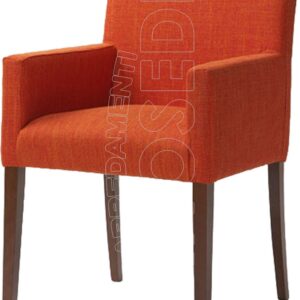 PILEA P – Poltroncina Legno Imbottita