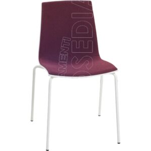 RIPON SOFT- Sedia Polipropilene con cuscino fisso