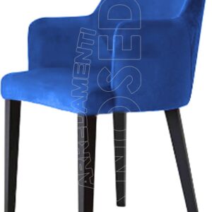 TIPHA P – Poltroncina Legno Imbottita