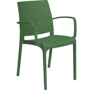 TORONTO ARM – Poltroncina Monoblocco Polipropilene Fibra di Vetro