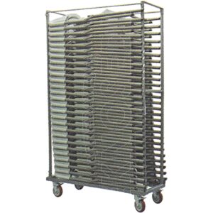 Carrello per sedie CUSTOM PRACTICE. in acciaio verniciato a polveri.